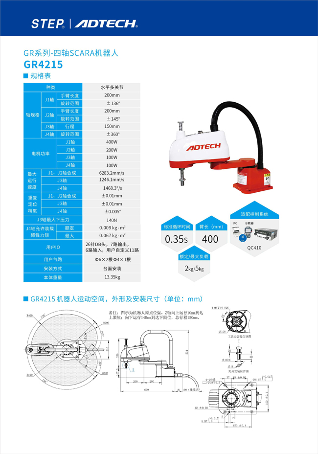 眾為興四軸scara機器人GR4215 圖片關(guān)鍵詞